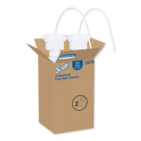 Scott Unscented Control Antimicrobial Foam Skin Cleanser, 1500 Millilter Refill -- 2 per case