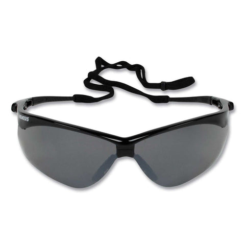 KleenGuard Black Frame Smoke Mirror Lens Nemesis Safety Glass -- 12 per case