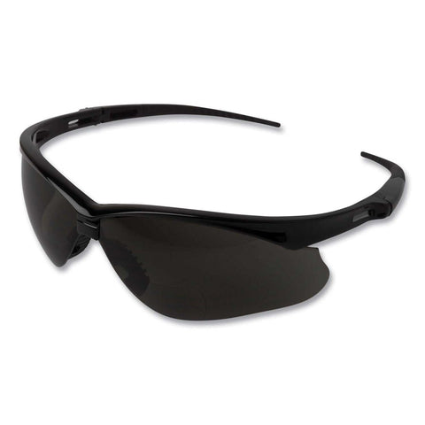 KleenGuard Black Frame Smoke Lens Plus 2.5 Diopter Strength V60 Nemesis RX Reader Safety Glass -- 12 per case
