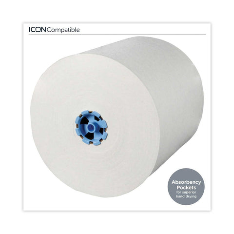 Scott White Green Harvest Pro Plus Hard Roll Paper Towel, 8 inch x 700 Feet -- 6 rolls per case