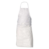 KleenGuard A20 White Apron, 28 x 40 inch -- 100 per case