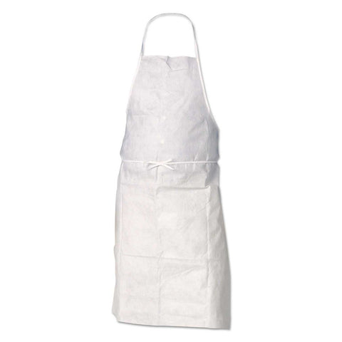 KleenGuard A20 White Apron, 28 x 40 inch -- 100 per case