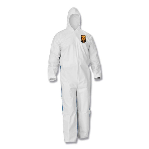 KleenGuard A35 Film Laminate Large White Coverall -- 25 per case