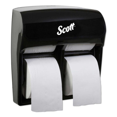 Scott Plastic Black Pro High Capacity Coreless SRB Tissue Dispenser, 11 1/4 x 6 5/16 x 12 3/4 inch