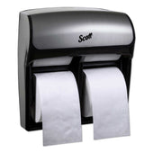 Scott Plastic Faux Stainless Pro High Capacity Coreless SRB Tissue Dispenser, 11 1/4 x 6 5/16 x 12 3/4 inch