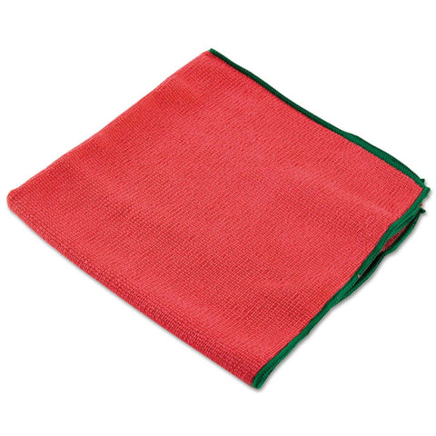 WypAll Red Reusable Microfiber Cloth, 15 3/4 x 15 3/4 inch - 6 per pack -- 4 packs per case