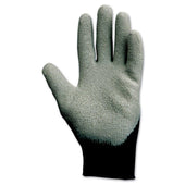 KleenGuard G40 Latex Coated Poly-Cotton Large/Size 9 Gray Gloves, 250 mm Length - 12 pairs per pack -- 1 pack per case