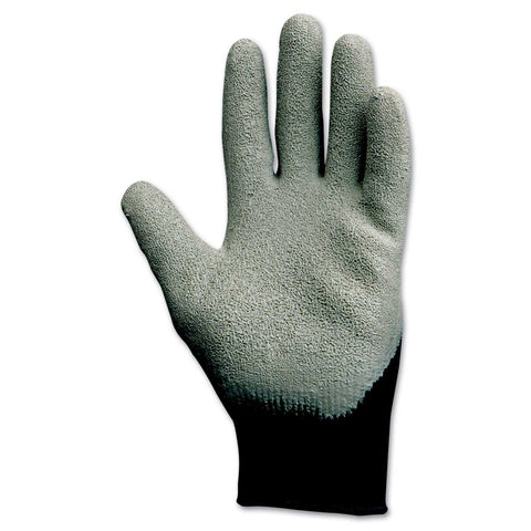 KleenGuard G40 Latex Coated Poly-Cotton Large/Size 9 Gray Gloves, 250 mm Length - 12 pairs per pack -- 1 pack per case