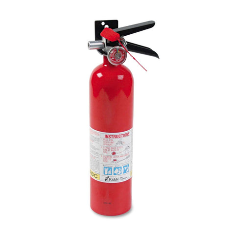 Kidde Proline Pro 2.5 Mp Fire Extinguisher, 15 inch Height x 3.25 inch Dia