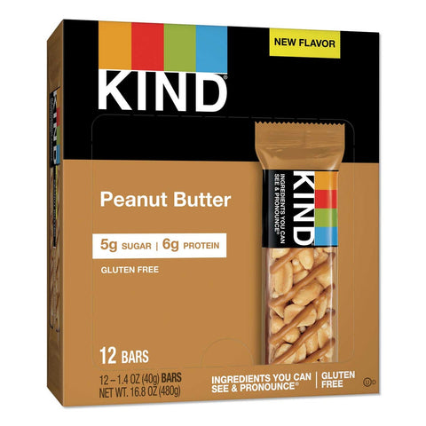 Kind Peanut Butter Nuts and Spices Bar, 1.4 Ounce - 12 per pack -- 1 pack per case