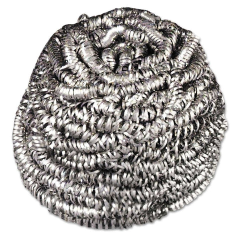 Scotch Brite Stainless Steel Scrubber -- 12 per case