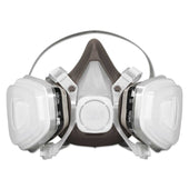 3M Large Thermoplastic Elastomer Organic Vapor Half Facepiece Disposable Respirator Assembly