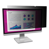 3M High Clarity Privacy Filter for 24 inch Widescreen Monitor, 16:9 Aspect Ratio