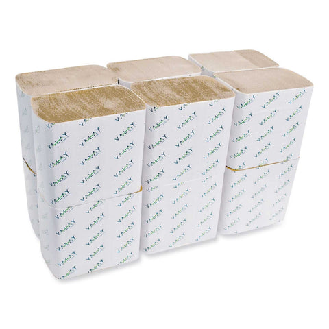 Morcon Kraft 1-Ply Valay Interfolded Napkin, 6.3 x 8.85 inch -- 6000 per case
