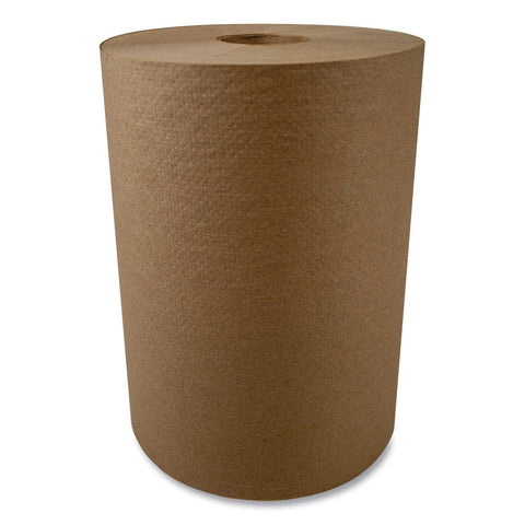 Morcon Tissue Kraft Paper 1-Ply Unscented Roll Towel, 10 inch x 800 Feet -- 6 rolls per case