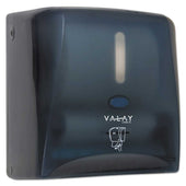 Morcon Tissue Valay Plastic Black 10 Inch Roll Towel Dispenser, 13 1/4 x 14 1/4 x 9 inch