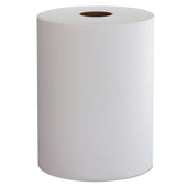 Morcon Tissue White Paper 1-Ply Unscented Roll Towel, 10 inch x 800 Feet -- 6 rolls per case