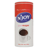 NJoy Pure Cane Sugar, 20 Ounce Canister - 3 count per pack -- 1 pack per case