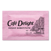 Cafe Delight Pink Sweetener Packet, 0.08 Gram -- 2000 per case