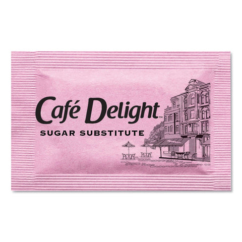 Cafe Delight Pink Sweetener Packet, 0.08 Gram -- 2000 per case