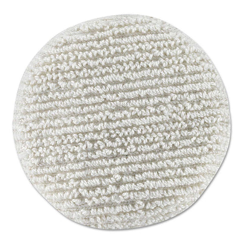 Oreck Commercial White Orbiter Bonnet, 12 inch Diameter