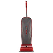 Oreck Commercial Plastic Red / Gray Upright Vacuum, 120 Volt