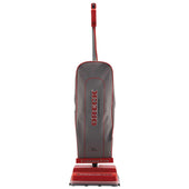 Oreck Commercial Plastic Red / Gray Upright Vacuum with High Filtration Bag, 120 Volt