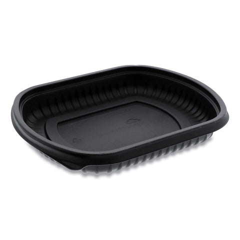 Pactiv EarthChoice ClearView MealMaster Polypropylene Black Carryout Container, 16 Ounce -- 252 per case