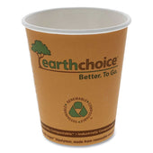 Pactiv EarthChoice Orange Hot Cup, 8 Ounce -- 1000 per case