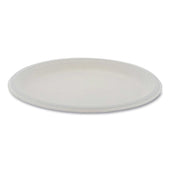 Pactiv EarthChoice Natural Compostable Fiber Blend Bagasse Plate, 10 inch Diameter -- 500 per case