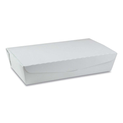 Pactiv EarthChoice OneBox White Paper Box, 55 Ounce -- 100 per case