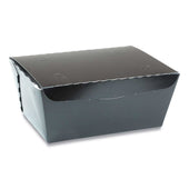 Pactiv EarthChoice OneBox Black Paper Box, 66 Ounce -- 160 per case