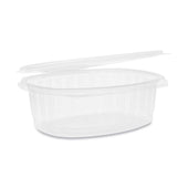 Pactiv EarthChoice PET Clear Hinged Lid Deli Container, 48 Ounce -- 190 per case