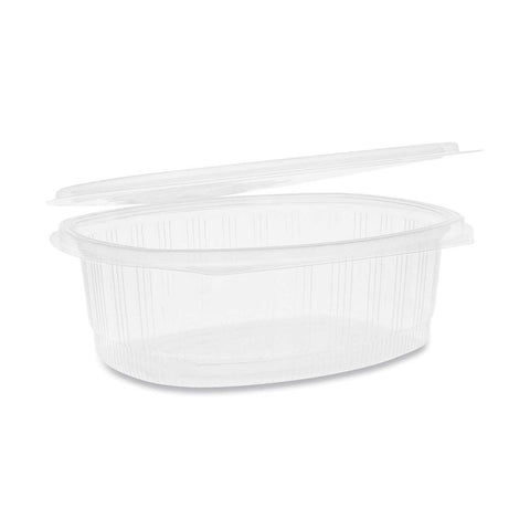 Pactiv EarthChoice PET Clear Hinged Lid Deli Container, 48 Ounce -- 190 per case