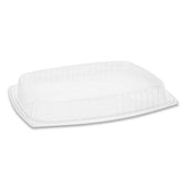 Pactiv Showcase Clear 3 Compartment Deli Container Lid Only, 48/64 Ounce -- 220 per case