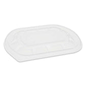 Pactiv ClearView MealMaster Clear Medium Flat Lid with Fog Gard Coating, 8.13 x 6.5 x 0.38 inch -- 252 per case