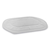 Pactiv ClearView MealMaster Clear Large Flat Lid with Fog Gard Coating, 9.38 x 8 x 0.38 inch -- 300 per case