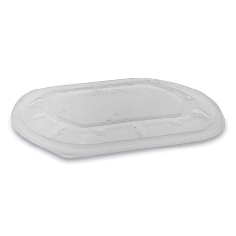 Pactiv ClearView MealMaster Clear Large Flat Lid with Fog Gard Coating, 9.38 x 8 x 0.38 inch -- 300 per case