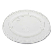 Pactiv EarthChoice Clear No Straw Hole Cold Cup Lid Only -- 1020 per case