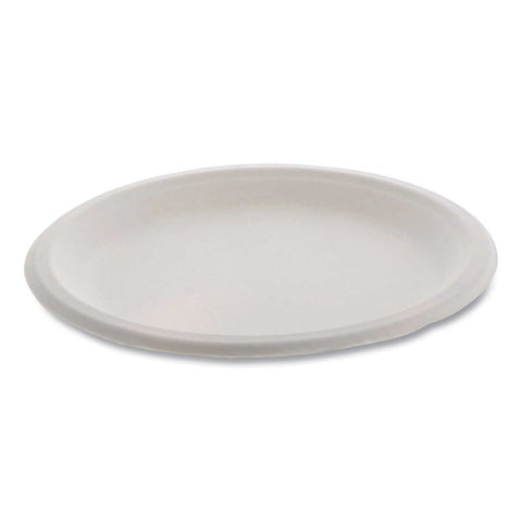 Pactiv EarthChoice Fiber Blend Bagasse Compostable Dinnerware Plate, 9 inch Diameter -- 500 per case