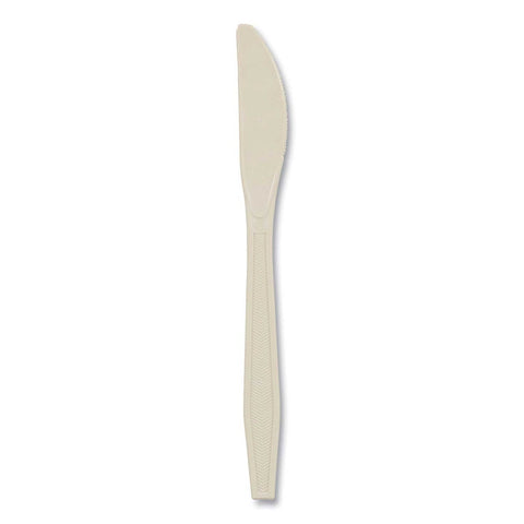 Pactiv EarthChoice PSM Tan Heavyweight Knife, 7.5 inch -- 1000 per case