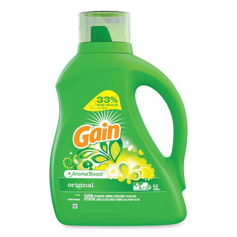 Gain Original Scent Liquid Laundry Detergent, 92 Ounce Bottle -- 4 per case
