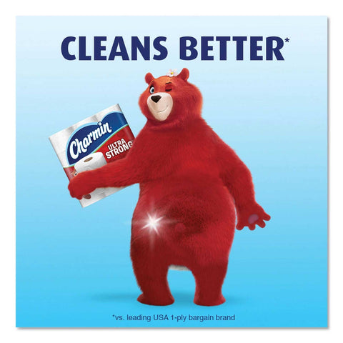 Charmin White 2-Ply Septic Safe Ultra Strong Bathroom Tissue - 264 sheets per roll -- 48 rolls per case
