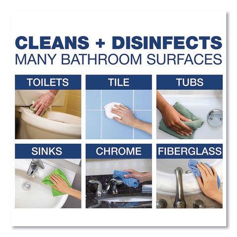 P&G Professional Dilute 2 Go Citrus Scent Comet Disinfecting Sanitizing Bathroom Cleaner, 4.5 Liter Jug