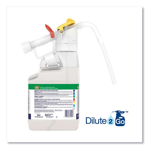 P&G Professional Dilute 2 Go Citrus Scent Comet Disinfecting Sanitizing Bathroom Cleaner, 4.5 Liter Jug