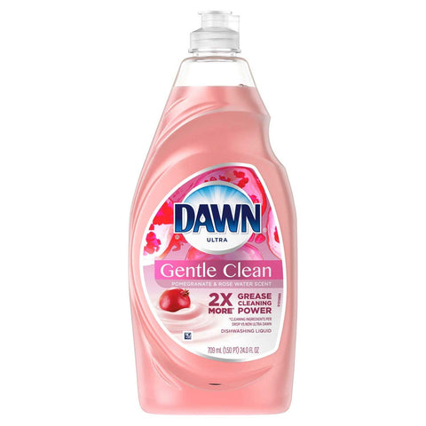Dawn Pomegranate Splash Ultra Gentle Clean Dishwashing Liquid, 24 Ounce Bottle -- 10 per case