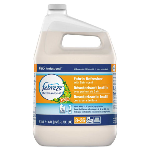 Febreze Gain Original Professional Deep Penetrating Fabric Refresher, 1 Gallon Bottle -- 2 per case