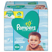 Pampers 1 Ply Baby Fresh Complete Clean Baby Wipes - 504 per pack -- 1 pack