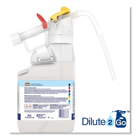 P&G Professional Dilute 2 Go Fresh Scent Comet Deep Clean for Restrooms, 4.5 Liter Jug