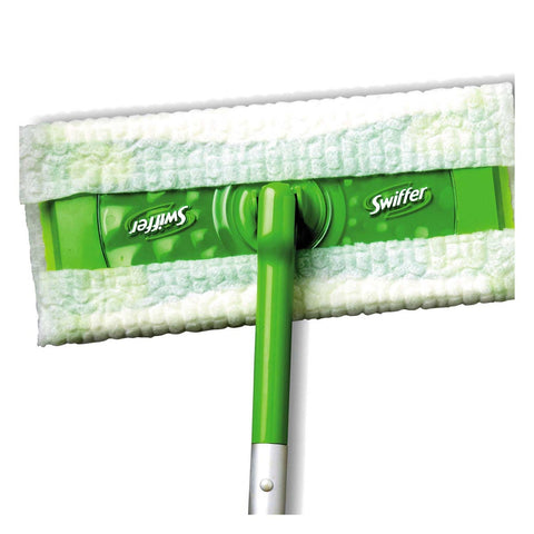 Swiffer White Wet Refill Cloth, 10 x 8 inch - 12 per tub -- 12 tubs per case